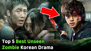Top 5 Unseen Zombie Korean Drama 2021 | Top 5 Best Zombie Korean Series ?