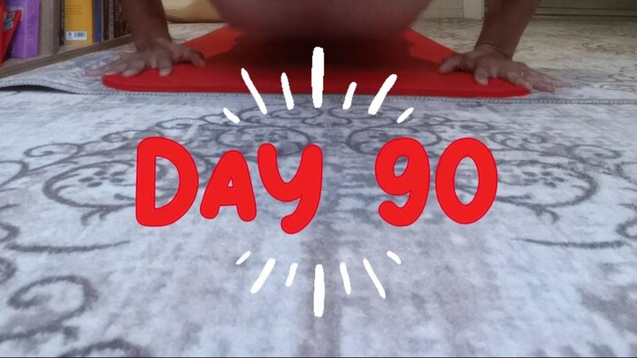 Day 90 - 90 Days Without Breaking the Chain 🔥#day90 #miketysonpushups #90days #zackthelegless