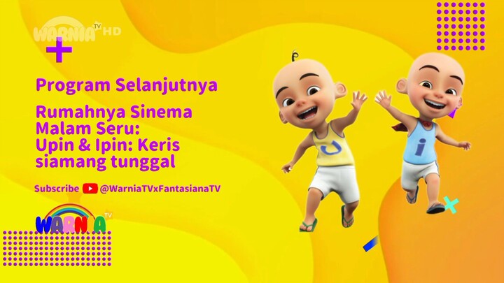 (Fanmade) WarniaTV - Continuity & Intro RSMS: Upin & Ipin: Keris siamang tunggal [30/11/2025]