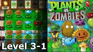 Plants Vs Zombies - POOL level 3-1 full