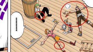 One Piece Volume 5 Episode 42 "Yosaku and Johnny" Luffy practices cannon and unexpectedly encounters