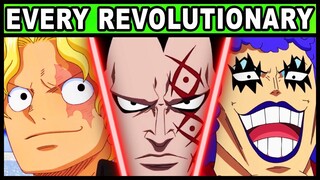 Monkey D. Dragon and his Commanders Explained! (One Piece Every Revolutionary and Their Powers)