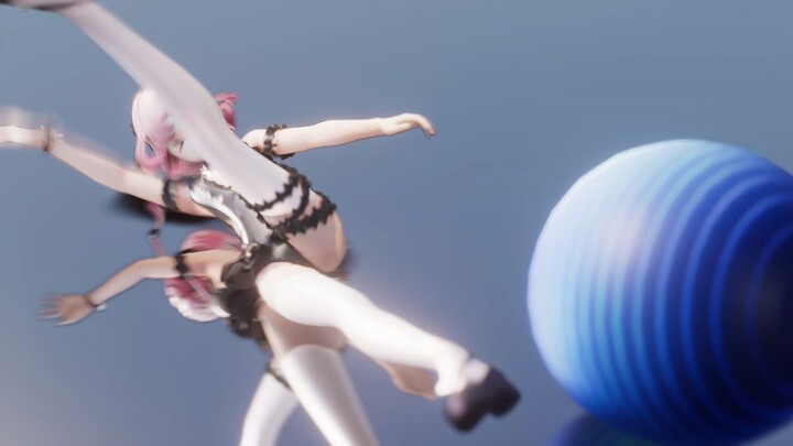 Futiya is just playing with the ball