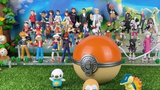 [Pocket Maple] Pokémon Takara Tomy Pokémon Trainer Stress Relief Unboxing and Sharing Poké Ball USB 