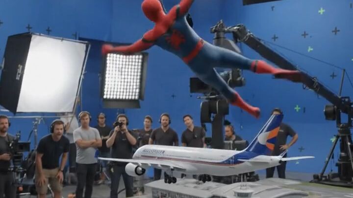 Spider-man behind the scene #viral #videos