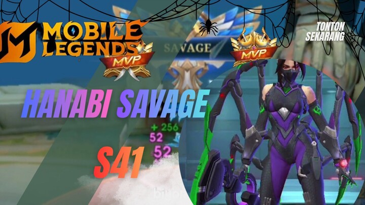 Hanabi Gameplay Savage s41🔥
