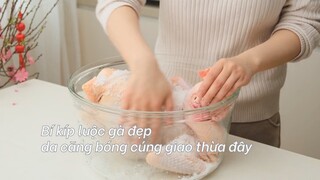 Bí kíp luộc và đẹp ga căng bóng cúng ngày tết