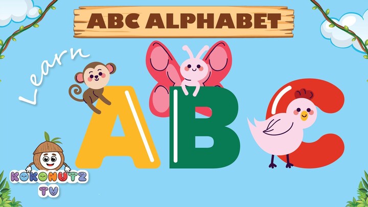 ABCD Phonics Learn Alphabets Kids Learning | KokonutzTV