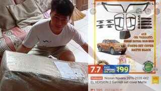 UNBOXING NISSAN NAVARRA CALIBRE 2020 ACCESSORIES | SALAMAT SHOPEE