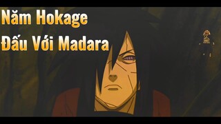 Năm Hokage Đấu Với Madara