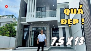 Nhà Đẹp "Mái Nhật" Kết Hợp Không Gian "Thông Tầng" Quá Đẹp ở Đồng Nai