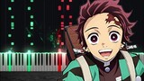 Gurenge - Demon Slayer: Kimetsu no Yaiba (Opening) [Piano Tutorial] // Samspianime