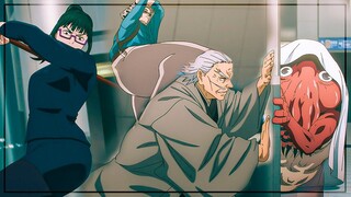 Nanami & Maki & Naobito VS Dagon Raw Clips For Editing | Jujutsu Kaisen Season 2 Episode 14 Part 1
