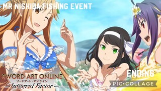 Sword Art Online Integral Factor: Mr Nishida Fishing Event Ending