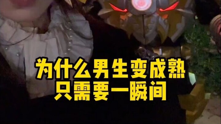 Tại sao con trai chỉ cần một khoảnh khắc là trưởng thành?