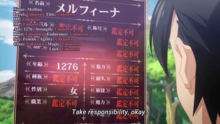 Blushing Menu asks to take Responsibility | UwU Moment | Black Summoner