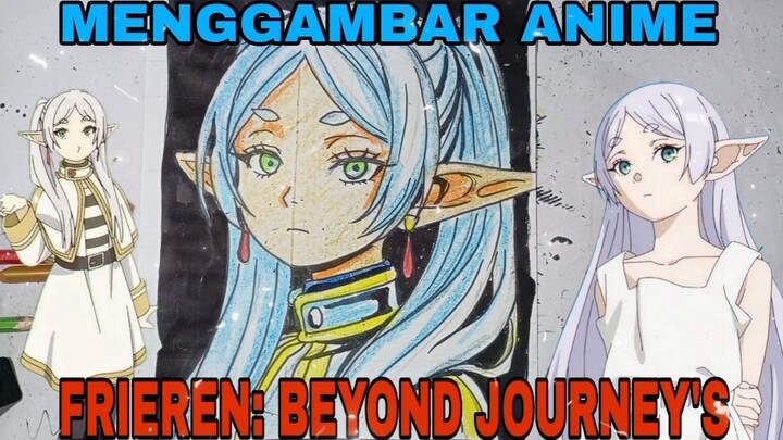 menggambar frieren beyond journey'S