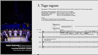 Tagutaguan Score Video | Philippine Madrigal Singers