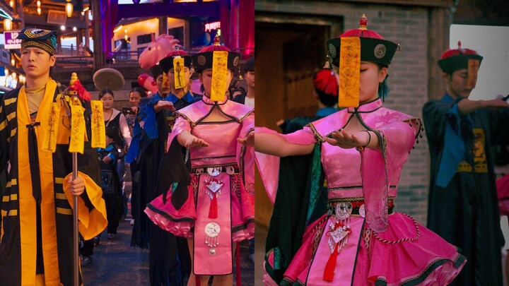 Industri pariwisata dan budaya Xiangxi mengadaptasi praktik kuno pengangkutan jenazah menjadi tarian