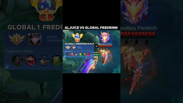 aljuice vs top 1 global fredrinn build #aljuicetv #aldous #mlbb #fredrinn