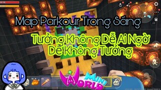 Mini World | Thoát Ra Khỏi Map Parkour Trong Sáng Cùng Mèo | Diệu Mèo TV