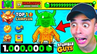 COMPRÉ por 1 MILLÓN de GEMAS la CUENTA MAS EXCLUSIVA! 🤑 STUMBLE GUYS
