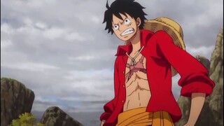 kemarahan luffy saat temannya di sakiti..