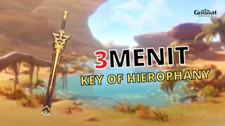 AUTO NGERTI SOAL SKILL KEY OF HIEROPHANY - Genshin Impact
