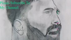 Messi Drawing .