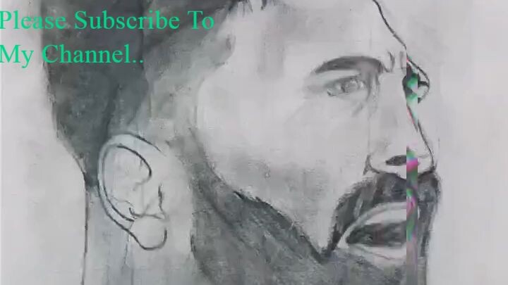 Messi Drawing .