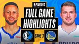 GOLDEN STATE WARRIORS vs DALLAS MAVERICKS FULL GAME 3 HIGHLIGHTS | 2021-22 NBA Playoffs NBA 2K22