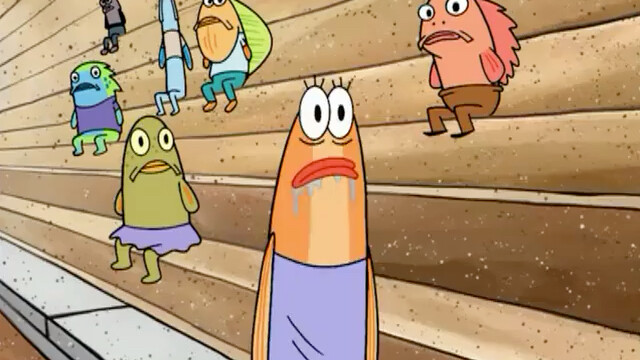 SpongeBob: Patrick is Patrick. He is about to die, but he can still eat it. How amazing!