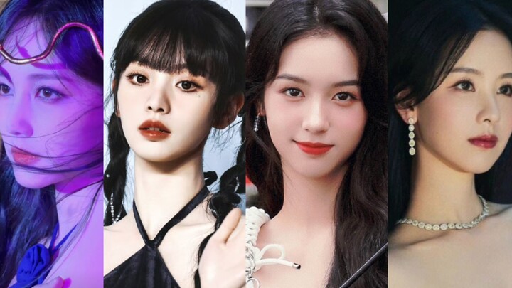 The four beauties in the Chinese entertainment industry in my mind [Li Yitong x Tian Xiwei x Zhou Ye