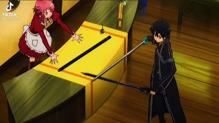 วีรกรรมสุดโหดที่คิริโตะทำตอนไปซื้อดาบ