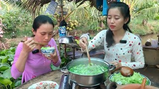 Nấu Lẩu Chả Cá Thác Lác Với Nước Dừa Tươi Thanh Mát Giải Nhiệt | NĐMT#174