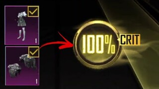 Luckiest 100% CRIT in PUBG KR Exclusive Treasures 😱