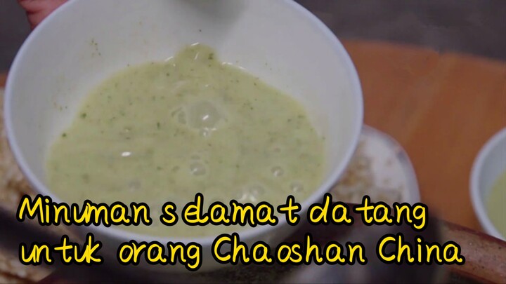 Minuman selamat datang untuk orang Chaoshan China