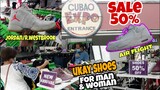 SALE 50% off!MURANG UKAY SHOES for MAN & WOMAN daming solid!cubao expo