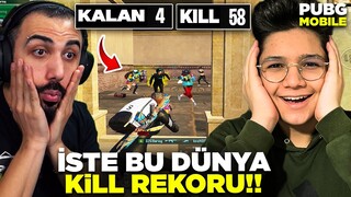 İŞTE BU DÜNYA KİLL REKORU!! BARIŞ G NİN KİLL REKORUNU KIRDIM? - PUBG MOBİLE