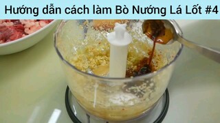 Hướng dẫn cách làm Bò Nướng Lá Lốt #4