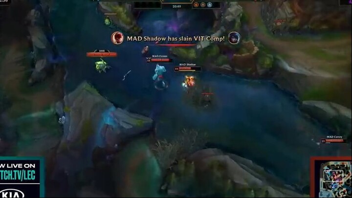 Liên Minh Tuyển Chọn - VIT vs MAD Highlights LEC Spring 2020 W6D1 Team Vitailty vs MAD Lions LEC