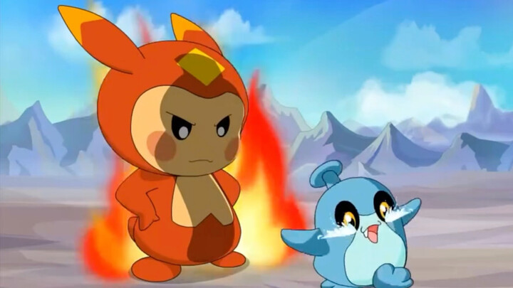 It's so funny! Xiaomika scared Niske to tears