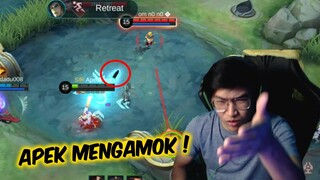 "JANGAN PAKSA DIRI KALAU TAK PANDAI MAIN MID !!" TERPAKSA CARRY HAYA BOCAH MENGAMOK BANTAI !! MLBB