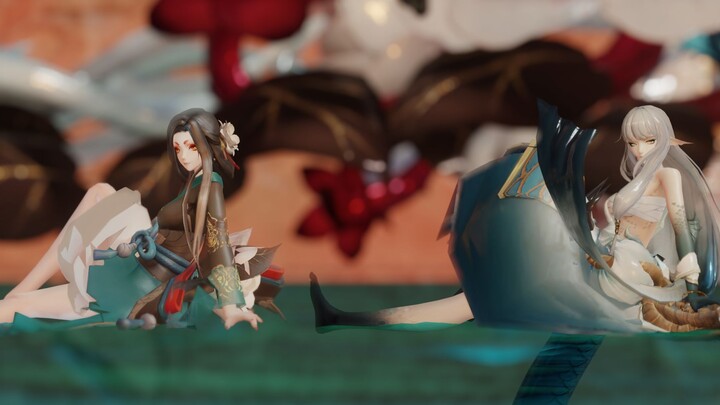 【阴阳师MMD/EEVEE】是你老公还是老婆？（铃鹿御前/清姬/非cp向）