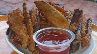 Crispy Eggplant Fries | Murang Eggplant Recipe | Eggplant Recipes