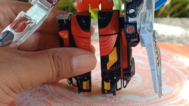 Robot chống độc tài #minipla go-busters ace stag custom #supersentaiseries #sentairobo