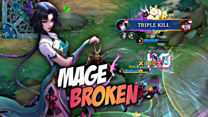 MAGE SEBROKEN INI DILEPAS MUSUH!! AUTO KITA KASIH FAHAM!! - Mobile Legends