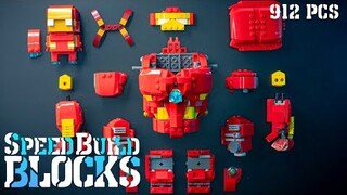 Lego HULKBUSTER & Iron Man | Speed Build | Unofficial Lego