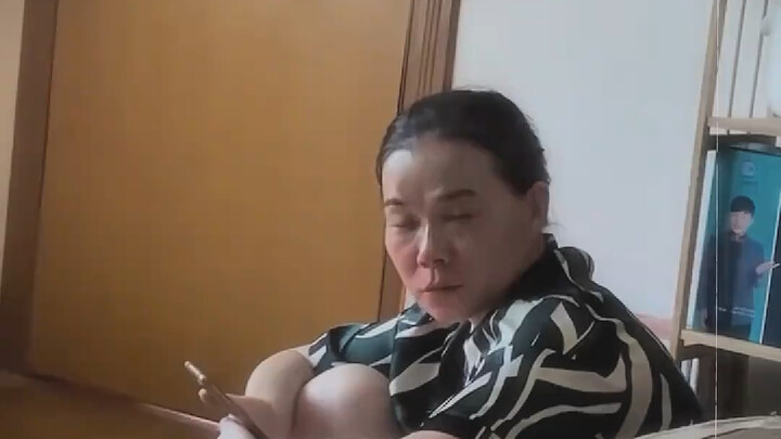 我爱你老妈，明天见。