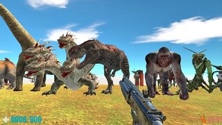 Granade Launcher vs All Units. Animal Revolt Battle Simulator